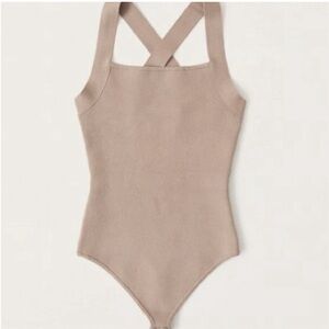 Abercrombie Sweater Tank Crossback Bodysuit